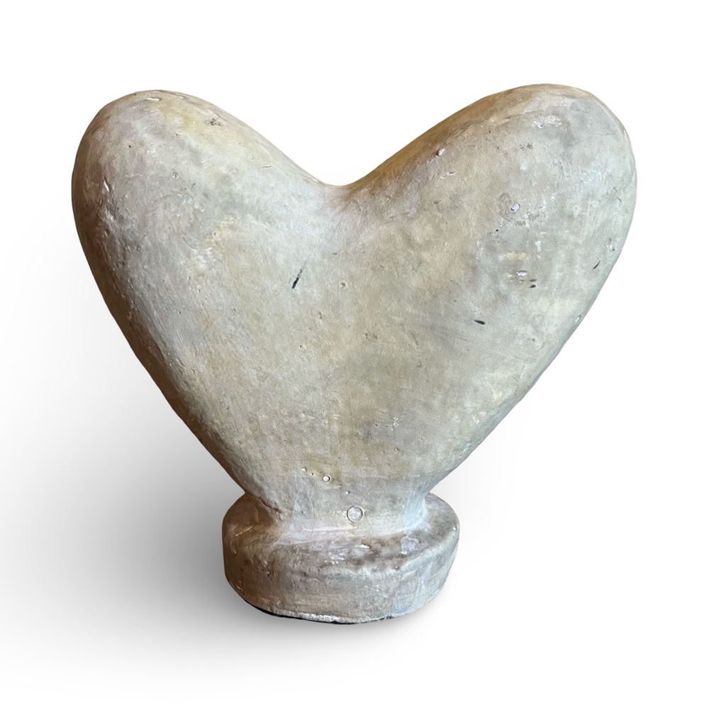 Artisan Studio Heart Sculpture from Pottery Barn Hand Crafted - Picture 3 of 7